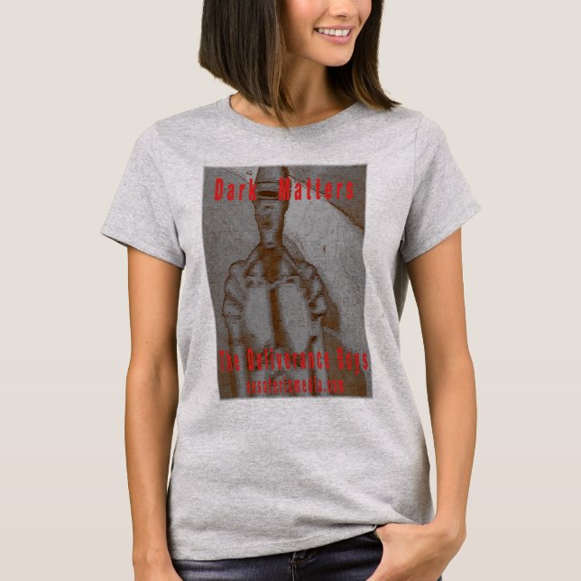 T-shirt coloré "Dark Matters" pour femmes (Devant)
