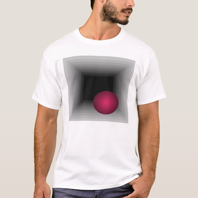 T-shirt coloré d'infini (Devant)