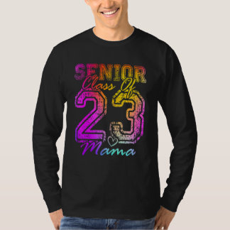 T-shirt Coloré Fière Maman Cœur Mignon Diplômé(e) Terminal