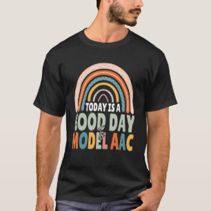 T-shirt Coloré Rainbow SLP Aujourd'Hui Est Un Bon Jour Pou