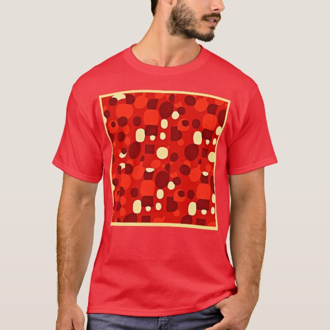 T-shirt Coloré Stylish Diverse Elegance Motif (Devant)