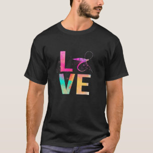 T-shirt Colorée Pêche à la mouche maman Cadeaux Mouche Pêc