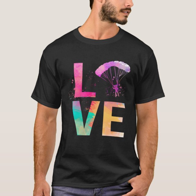 T-shirt Colorée Skydiving Maman Skydiving (Devant)