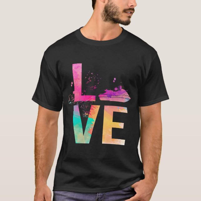 T-shirt Colorée Waverunner Maman Waverunner (Devant)