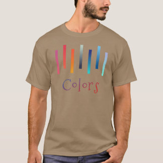 T-shirt Colores color’s 色