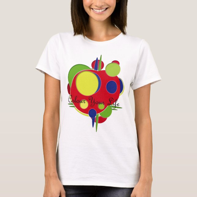 T-shirt Colorez votre vie (Devant)