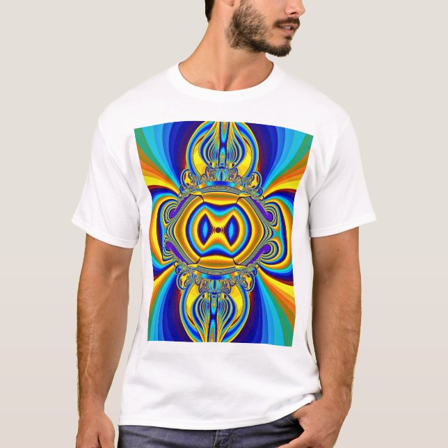T-shirt Colorful Abstract Background-14334 (Devant)