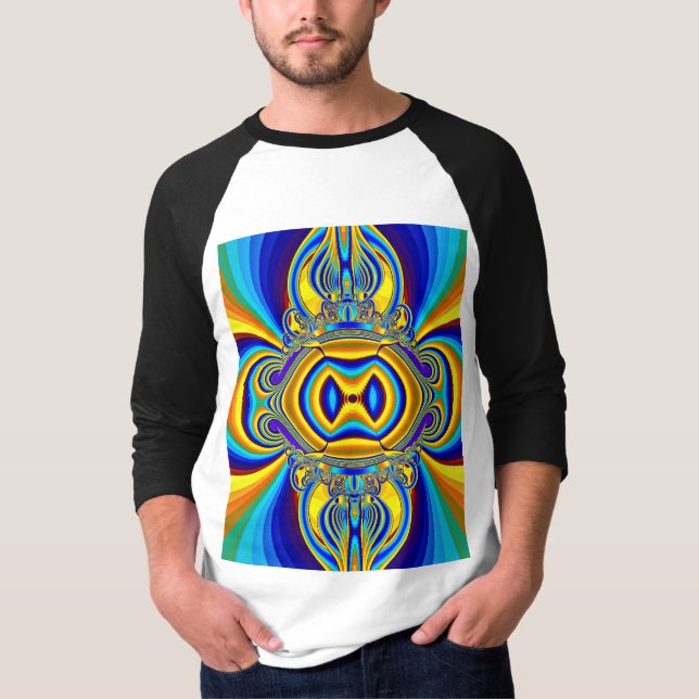 T-shirt Colorful Abstract Background-14334 (Devant)