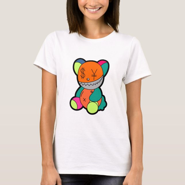 T-shirt Colorful bear (Devant)
