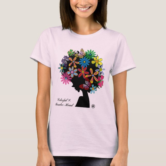 T-SHIRT COLORFUL×BOMBER-TÊTE (Devant)