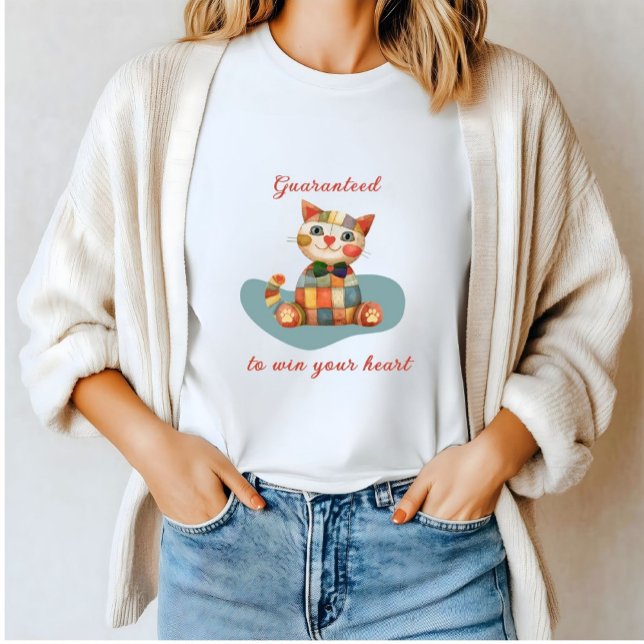 T-shirt Colorful Happy Cat Conversation Starter (Créateur téléchargé)