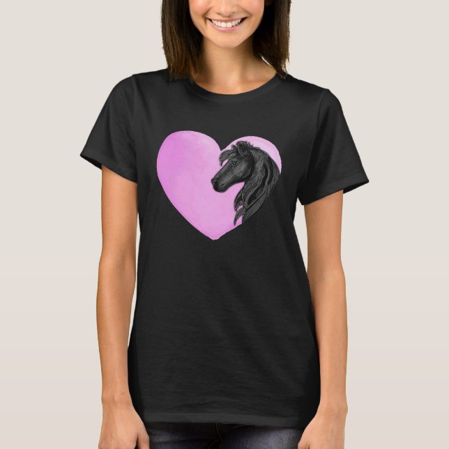 T-shirt Colorful Horse (Devant)