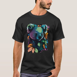 T-shirt Colorful Koala Cute Bear
