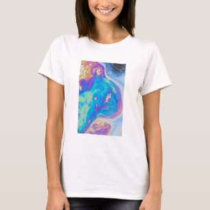 T-shirt Colorful oil patterns, Canada