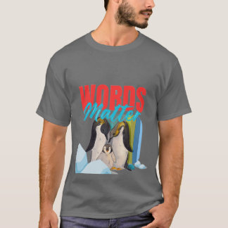 T-shirt Colorful Penguin Family Love