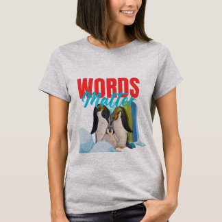 T-shirt Colorful Penguin Family Love