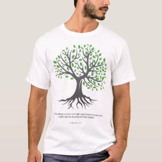 T-shirt Colossiens 2:7 - Enracinés et construits