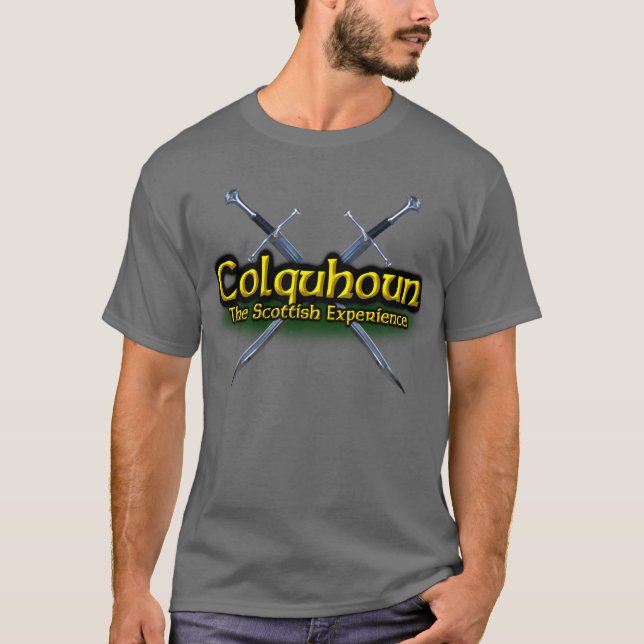 T-shirt Colquhoun le clan écossais d'expérience (Devant)