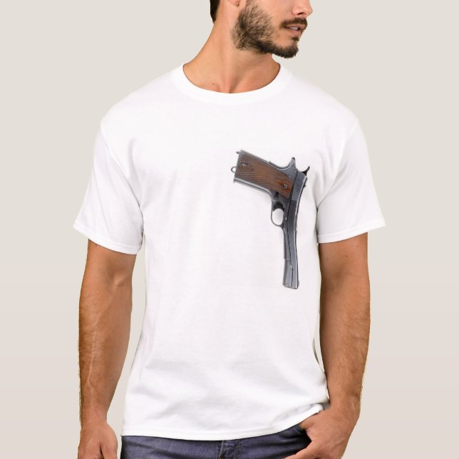 T-shirt Colt 45 1911 automatiques (Devant)
