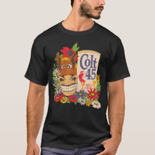 T-shirt Colt 45 Bière Âne Vintage - Authentic Licence A