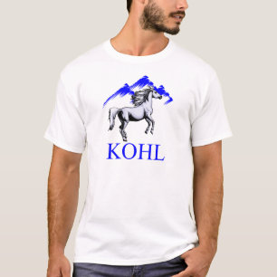 T-shirt Colt Logo_Color de Kohl et texte