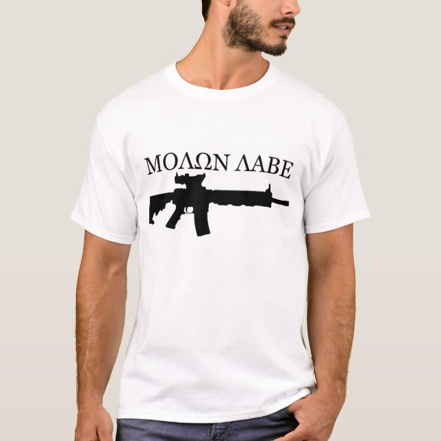 T-shirt Colt M4A3 - MOLON LABE (Devant)