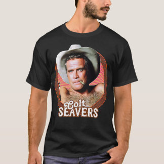 T-shirt Colt Seavers 80s Retro Design