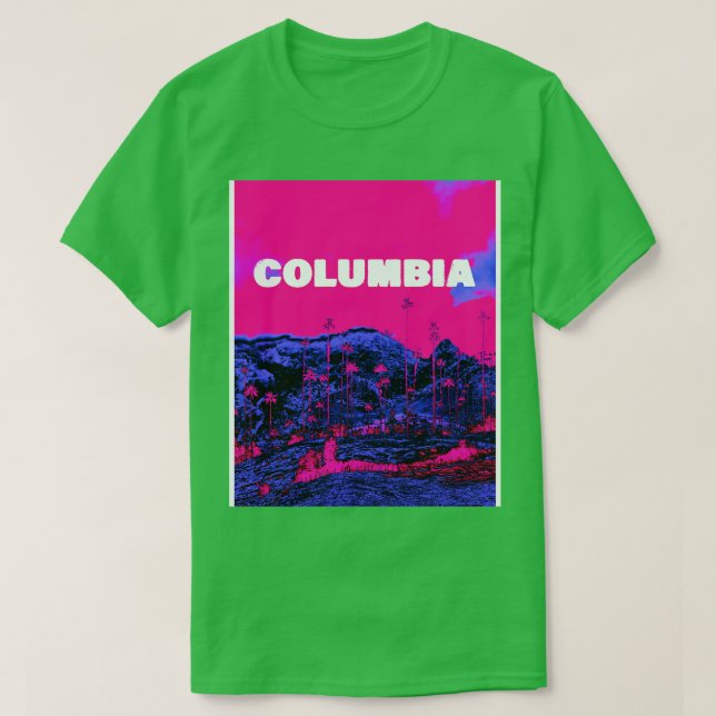 T-shirt Columbia 2 (Design devant)