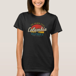 T-shirt Columbia California The Golden State Vintage