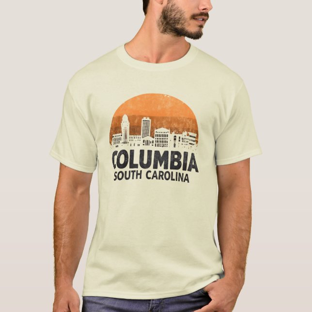 T-shirt Columbia, Caroline du Sud (Devant)