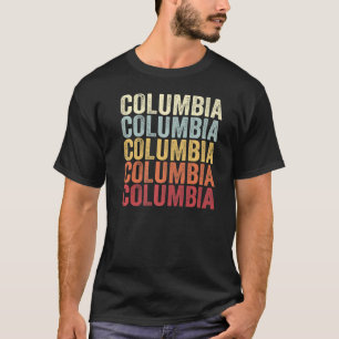 T-shirt Columbia Pennsylvania Columbia PA Retro Vintage Te