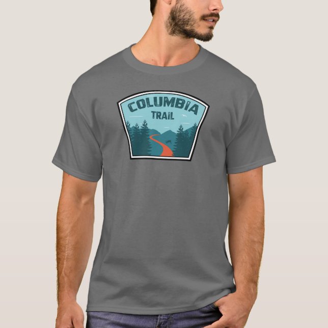 T-shirt Columbia Trail New Jersey (Devant)