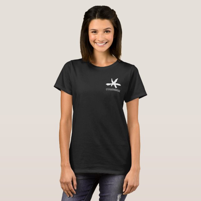 T-Shirt Columbine Femme (Devant entier)