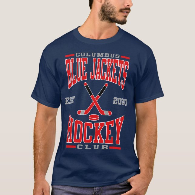 T-shirt Columbus Blue Jackets Hockey Club (Devant)