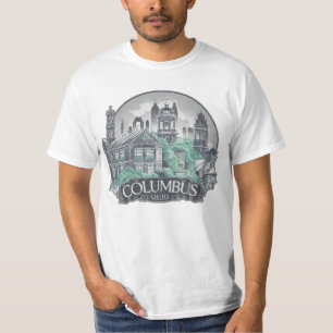 T-shirt Columbus City Ohio USA