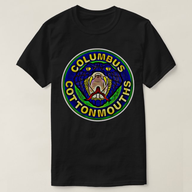 T-shirt Columbus Cottonmouths Hockey (Design devant)