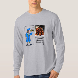 T-shirt Columbus découvre des tomates
