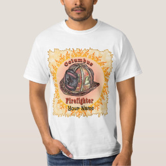 T-shirt Columbus Firefighter