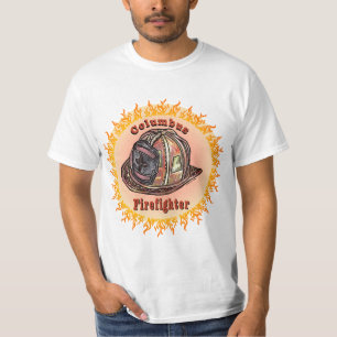 T-shirt Columbus Firefighter