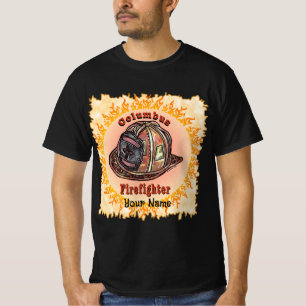 T-shirt Columbus Firefighter