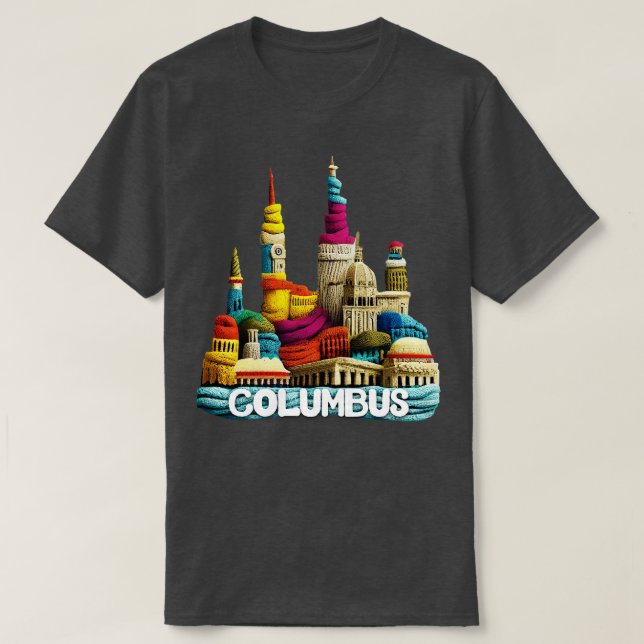 T-shirt Columbus Ohio (Design devant)