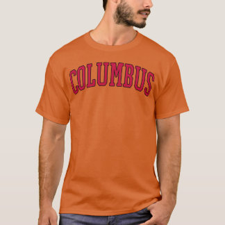 T-shirt Columbus Ohio États-Unis