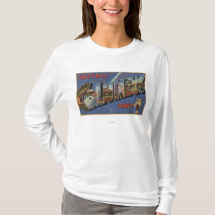 T-shirt Columbus, Ohio - grandes scènes de lettre