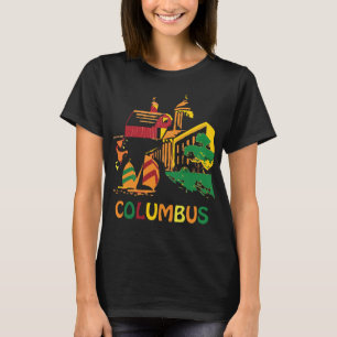 T-shirt Columbus Ohio Statehouse, Héritage Vibe, Voyage