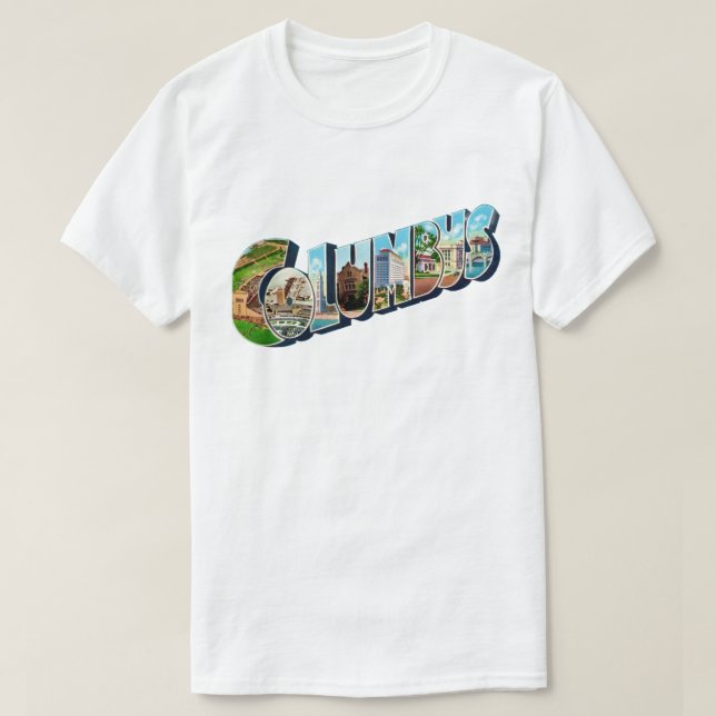 T-shirt Columbus Ohio  T Shirt (Design devant)