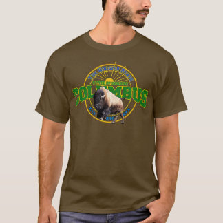 T-shirt Columbus State of Indiana Gift