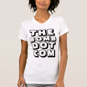T-SHIRT COM DE POINT DE BOMBE
