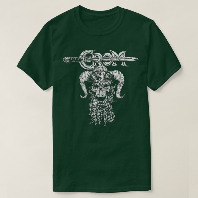 T-shirt Com Pour Chemise Sombre (Design devant)