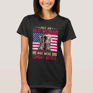 T-shirt Combat Boots