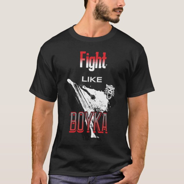 T-shirt combat comme boyka (Devant)